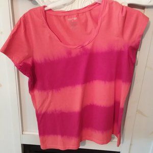 Orange Striped T-Shirt